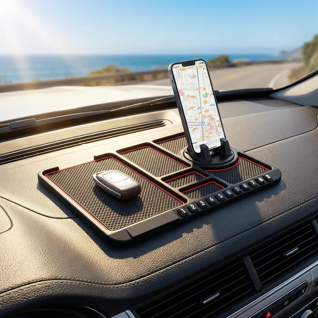 Multifunction Phone GPS Holder Anti-Slip
