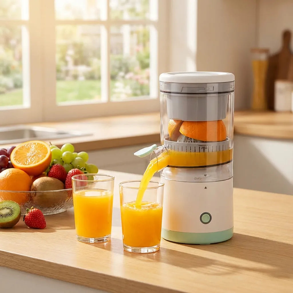 Electric USB Rechargeable Citrus Juicer