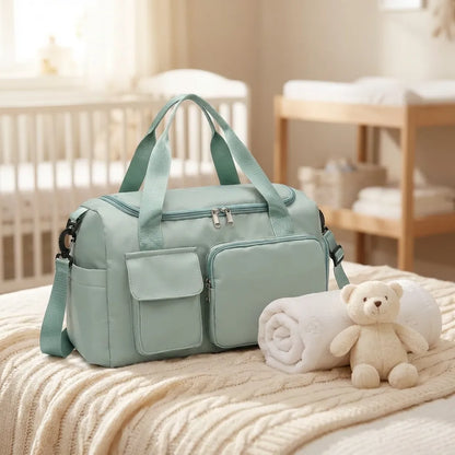 Duffle Bag with Shoe Compartment