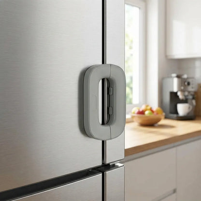 Refrigerator Lock - Cabinet Locks with Strong Adhesive