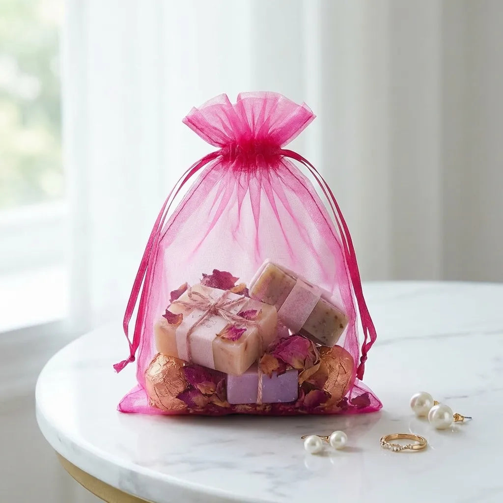 Organza Gift Bags Small Mesh