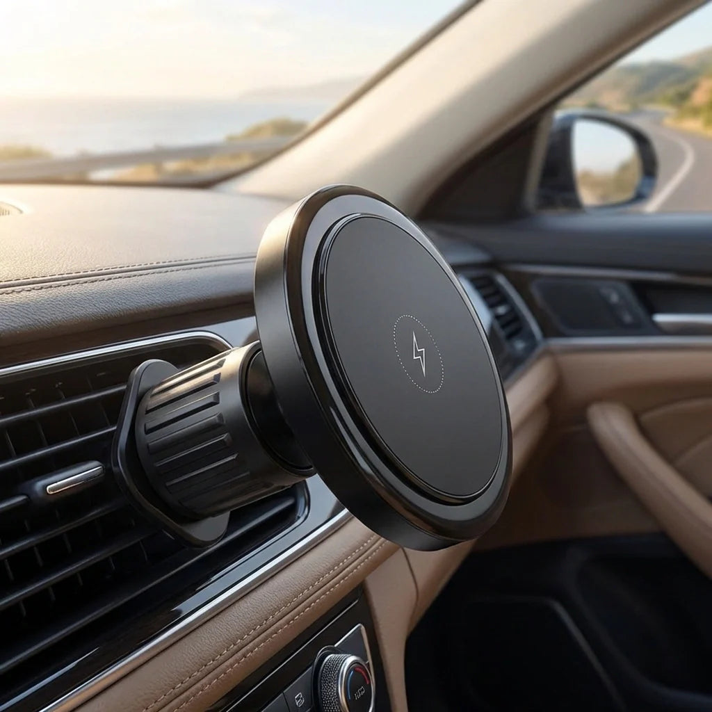Music-Reactive Wireless Car Charger