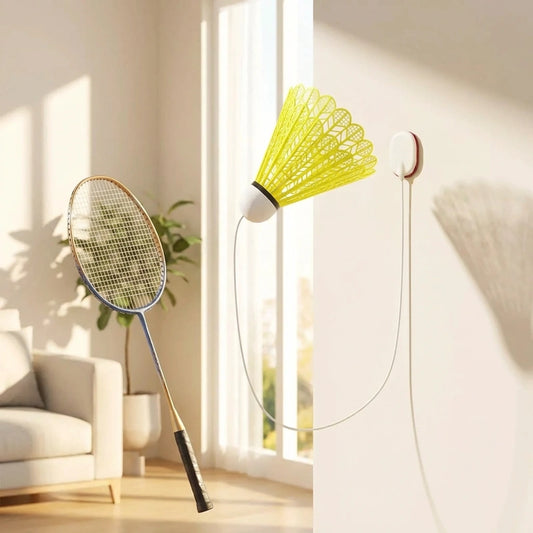 LED Glow Badminton Set