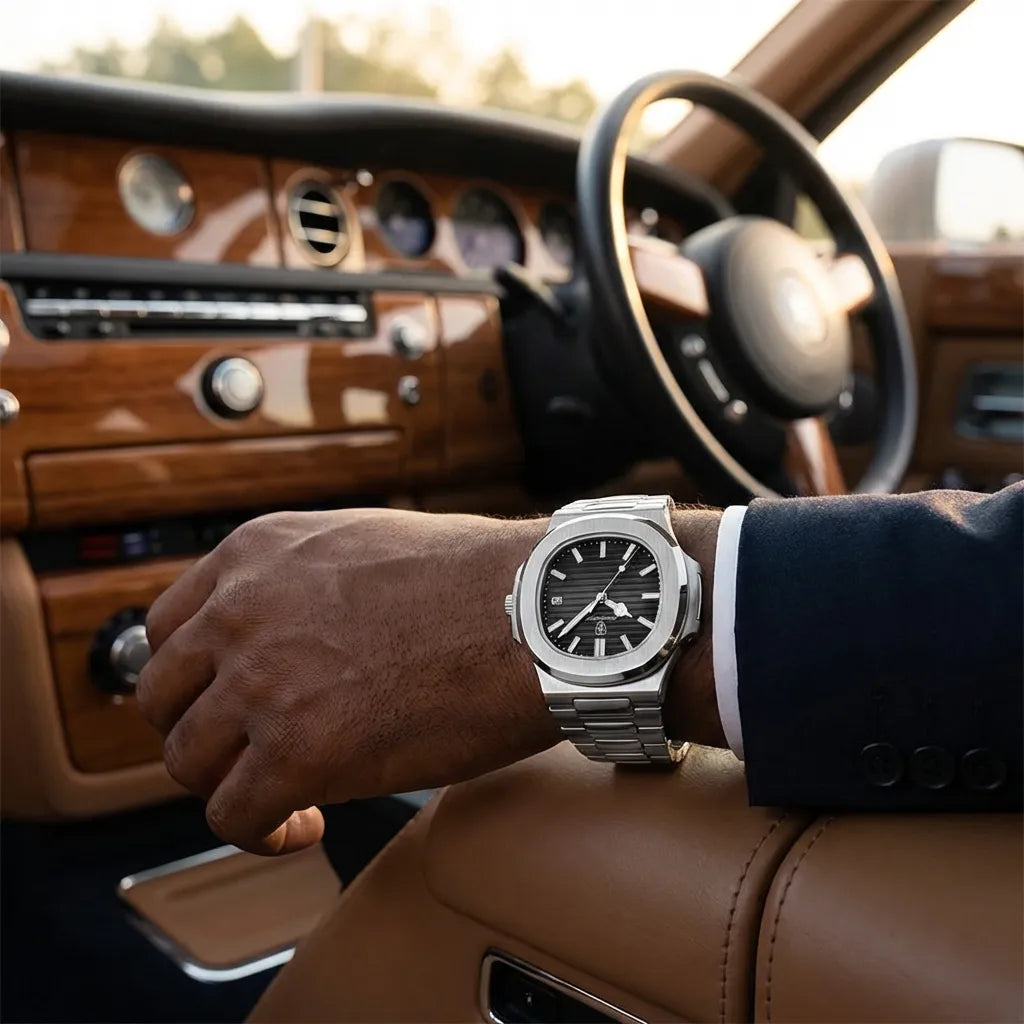 Luxury Stainless Steel Watch