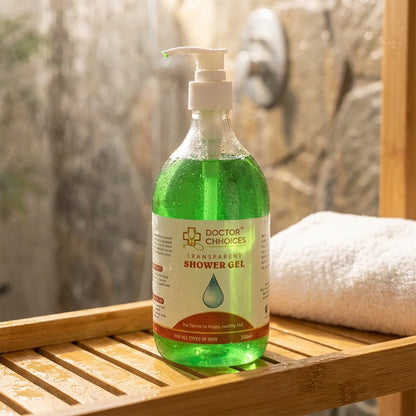 Transparent Shower Gel Pump