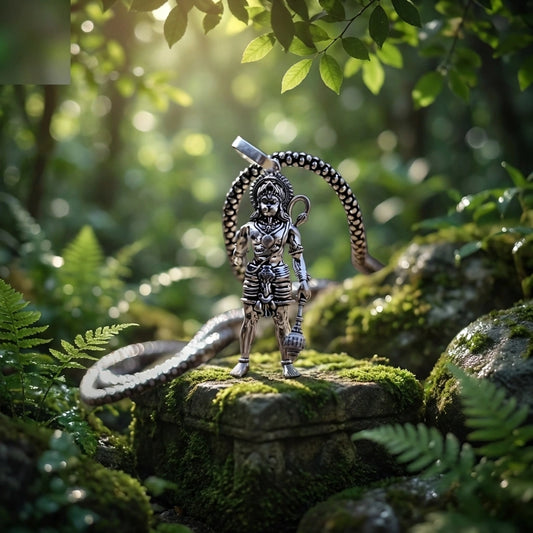 Lord Hanuman Pendant with Chain