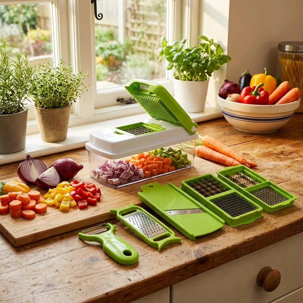 14-in-1 Vegetable Grater & Slicer
