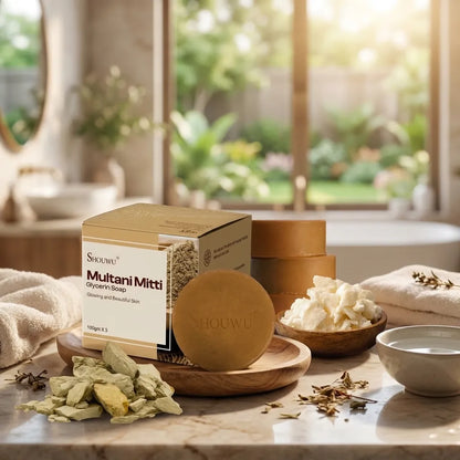 Shoumu Multani Mitti Glycerin Soap 100g