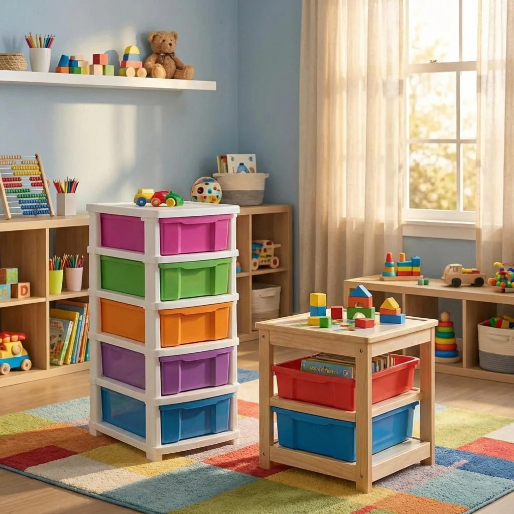 6-Layer Colorful Storage Drawers
