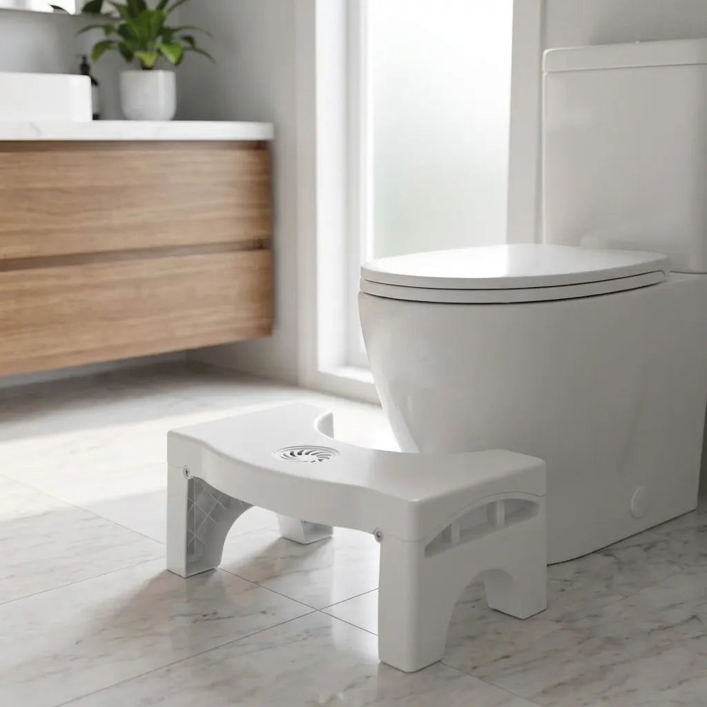 Plastic Foldable Anti-Constipation Potty Training Stool with Air Freshener Slot