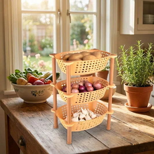 Multipurpose Stackable Storage Baskets