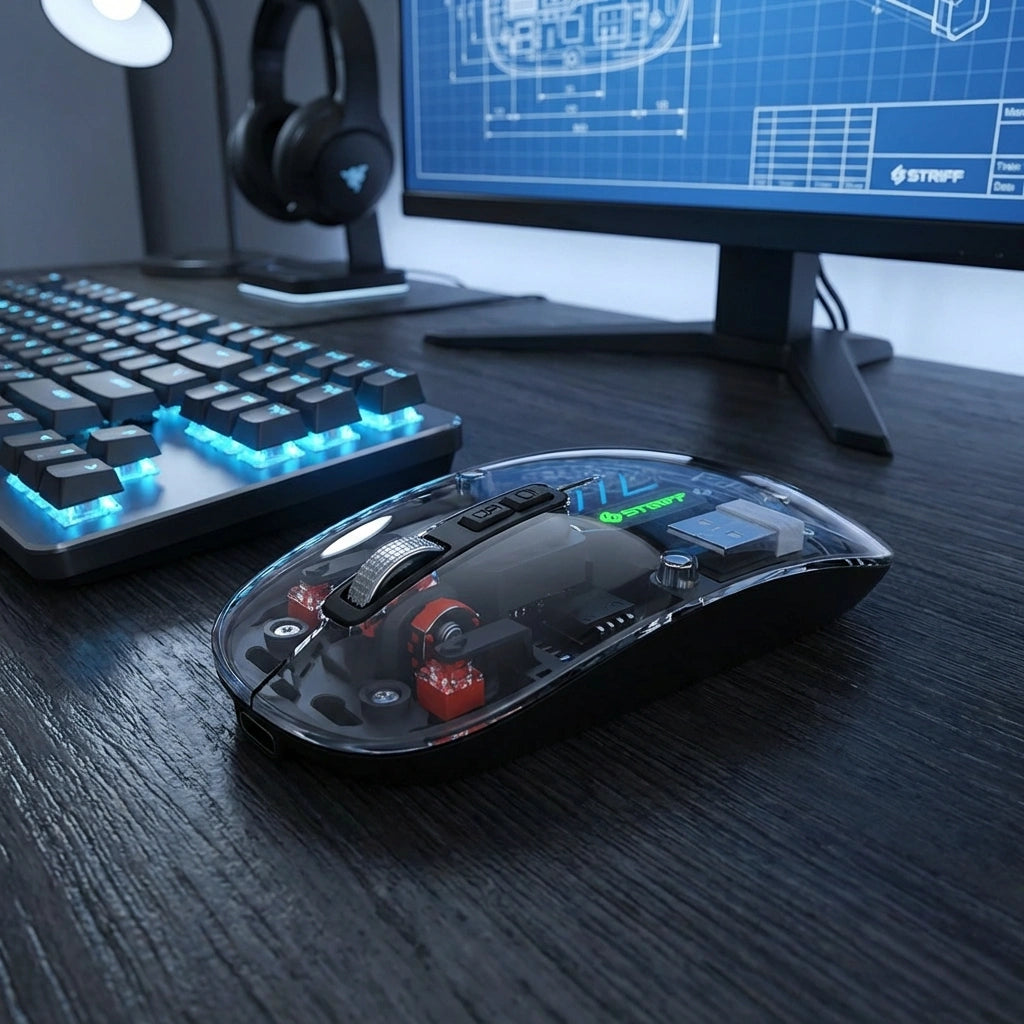 Rechargeable Transparent Mouse