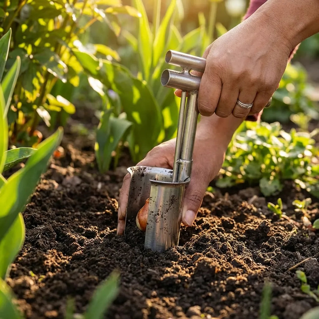 Ergonomic Bulb Planter Tool