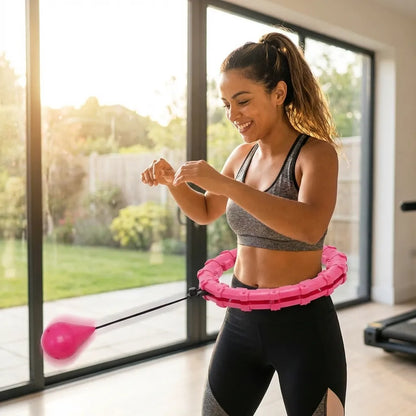 Detachable Professional Adjustable Exercise Hoop