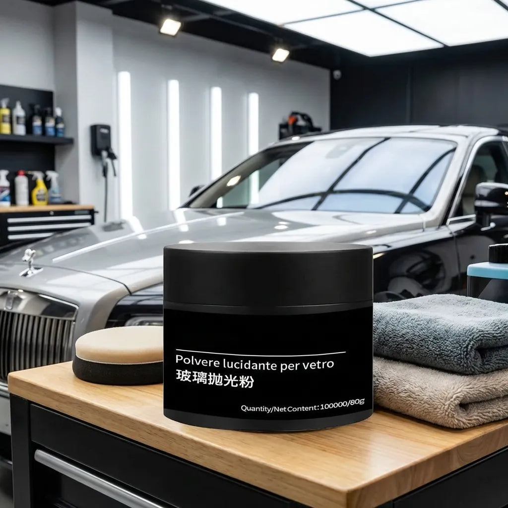 Car Glass Polish Powder