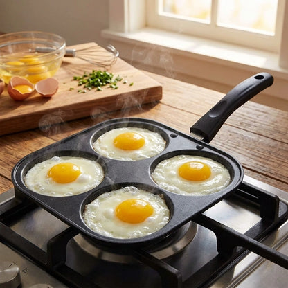4 Hole Non-Stick Pan