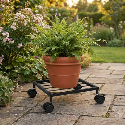 Wheel Pot Stand For Planters