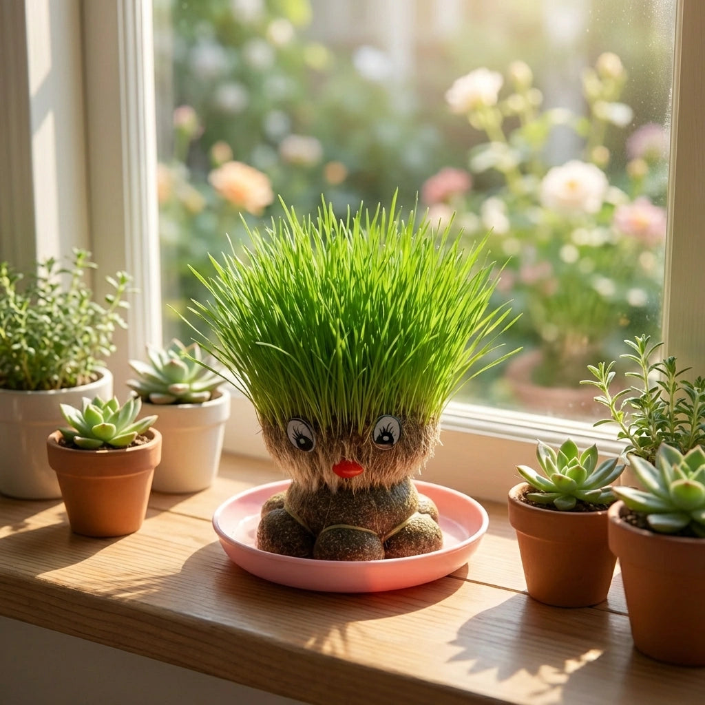 Octopus Grass Doll Pots