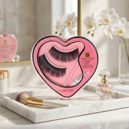 Bonjour 3d Eyelashes With Glue