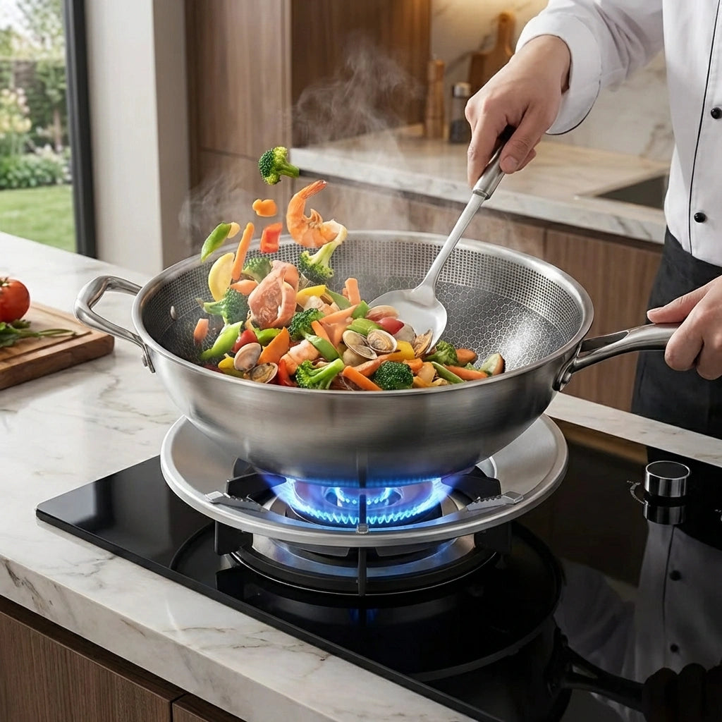 Fire & Windproof Energy Saving Stand Gas (Pack of 2)