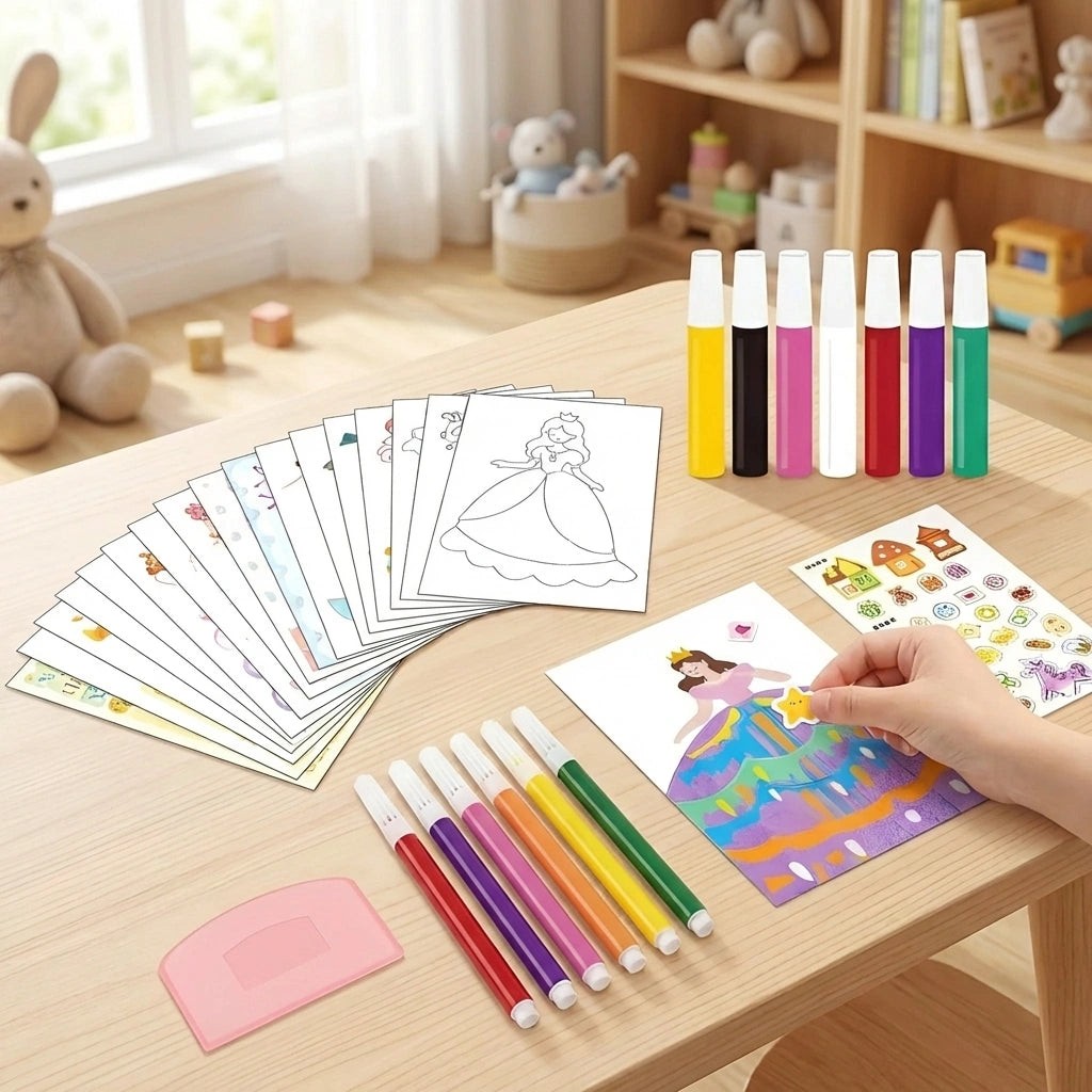 Rainbow Scratch Art Kit