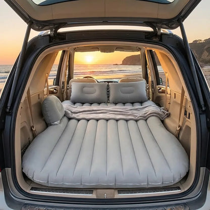 Car Travel Bed Mattress with 2 Air Pillows