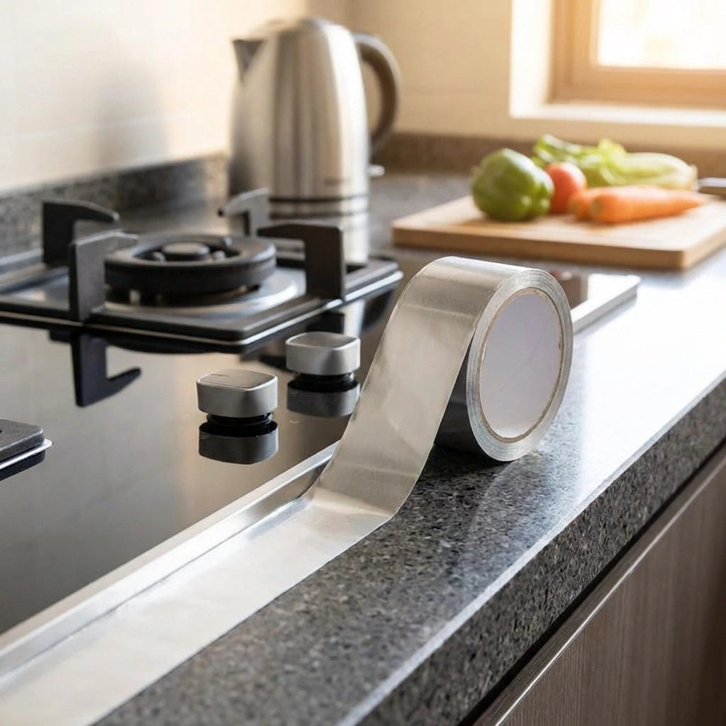 High Temperature Resistant Aluminum Foil Tape For Kitchen
