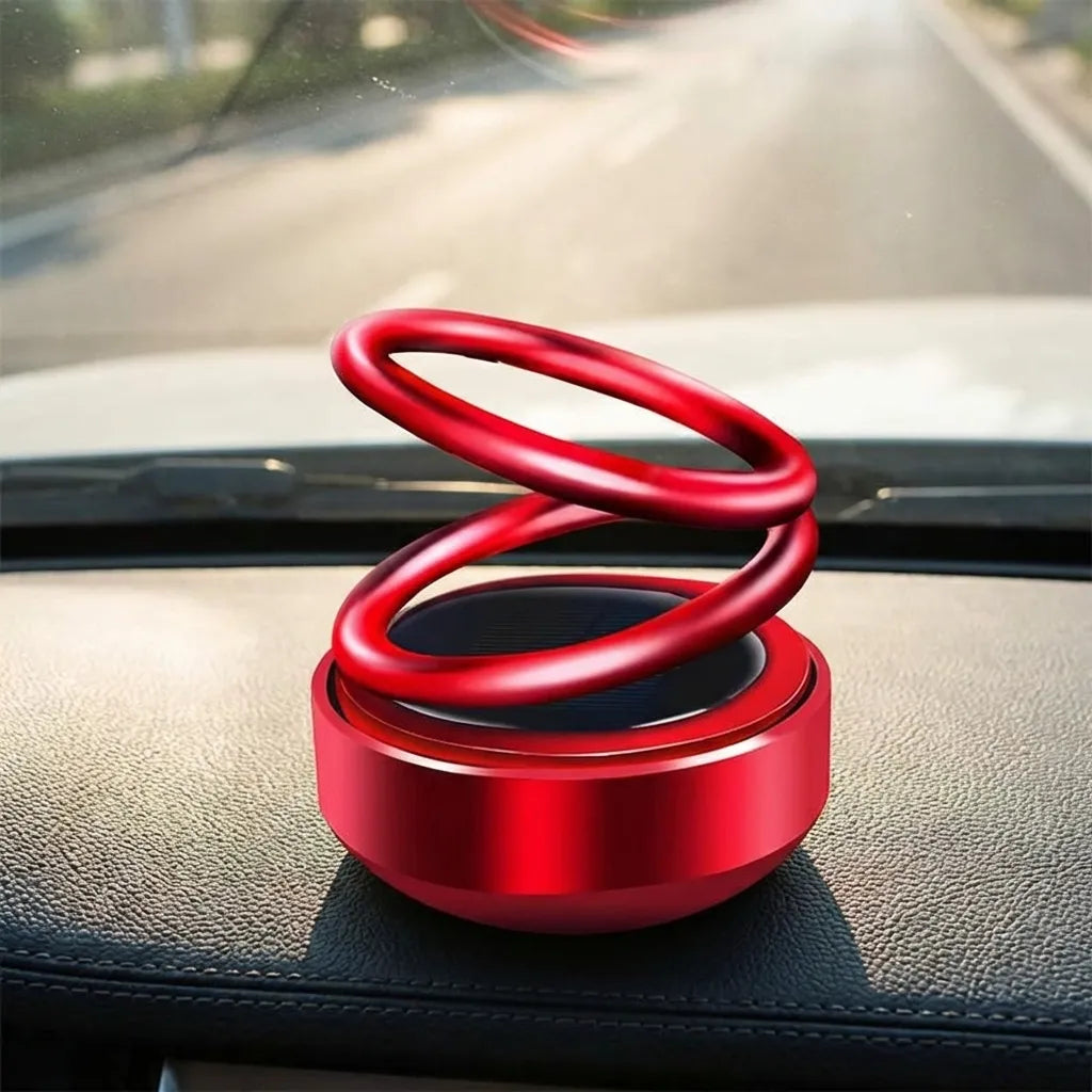 Car/Room Air Freshener- Solar Power Rotating