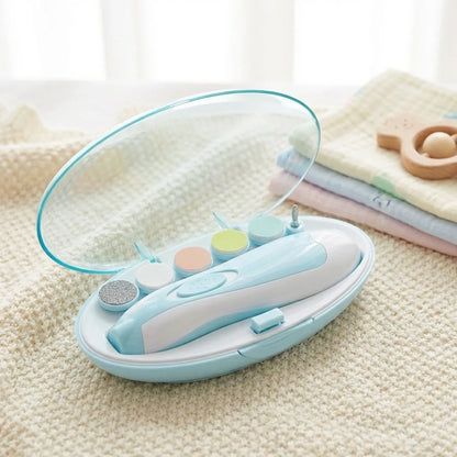 Electric Baby Nail Trimmer With Grinding Heads