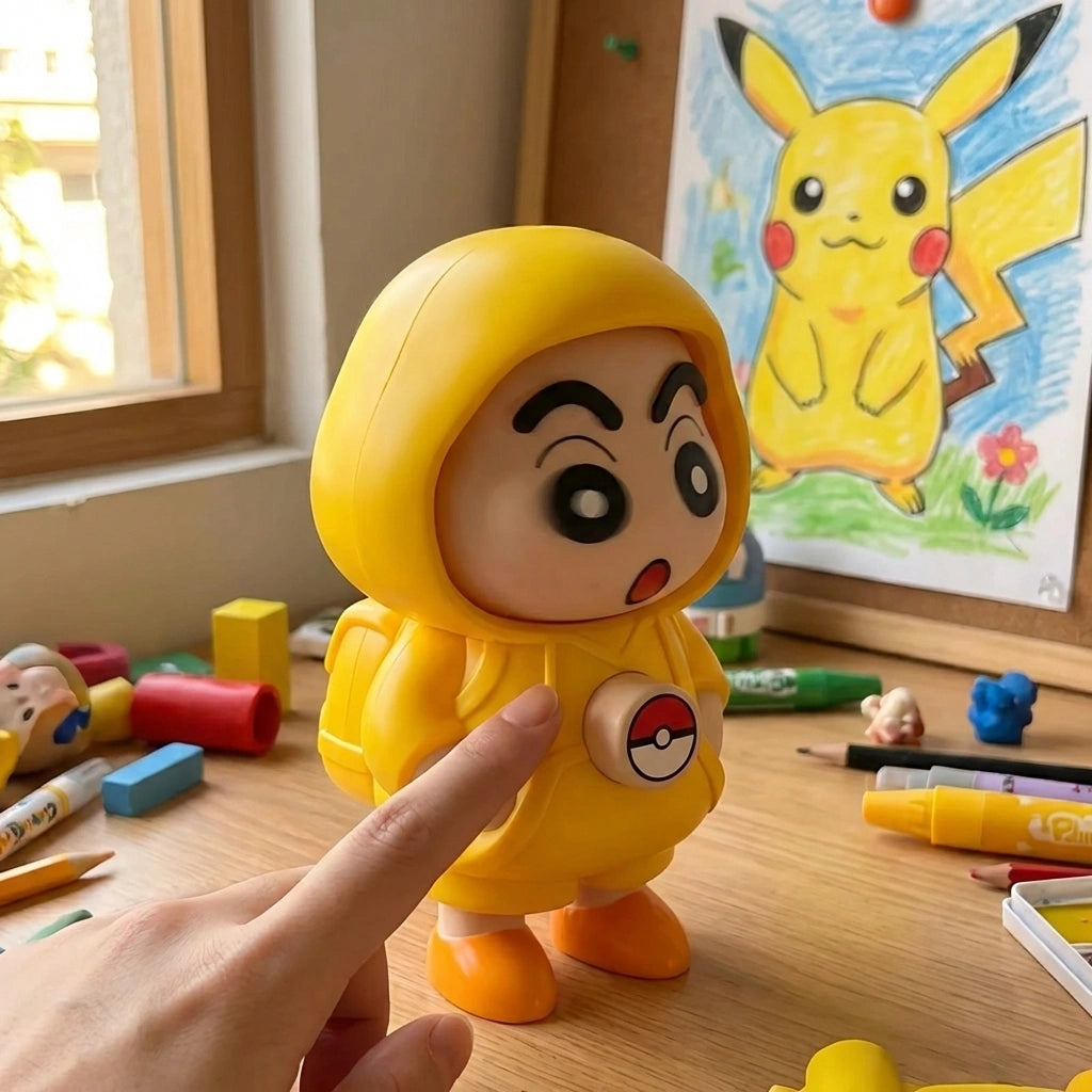 Shinchan Mood Flip Keychain