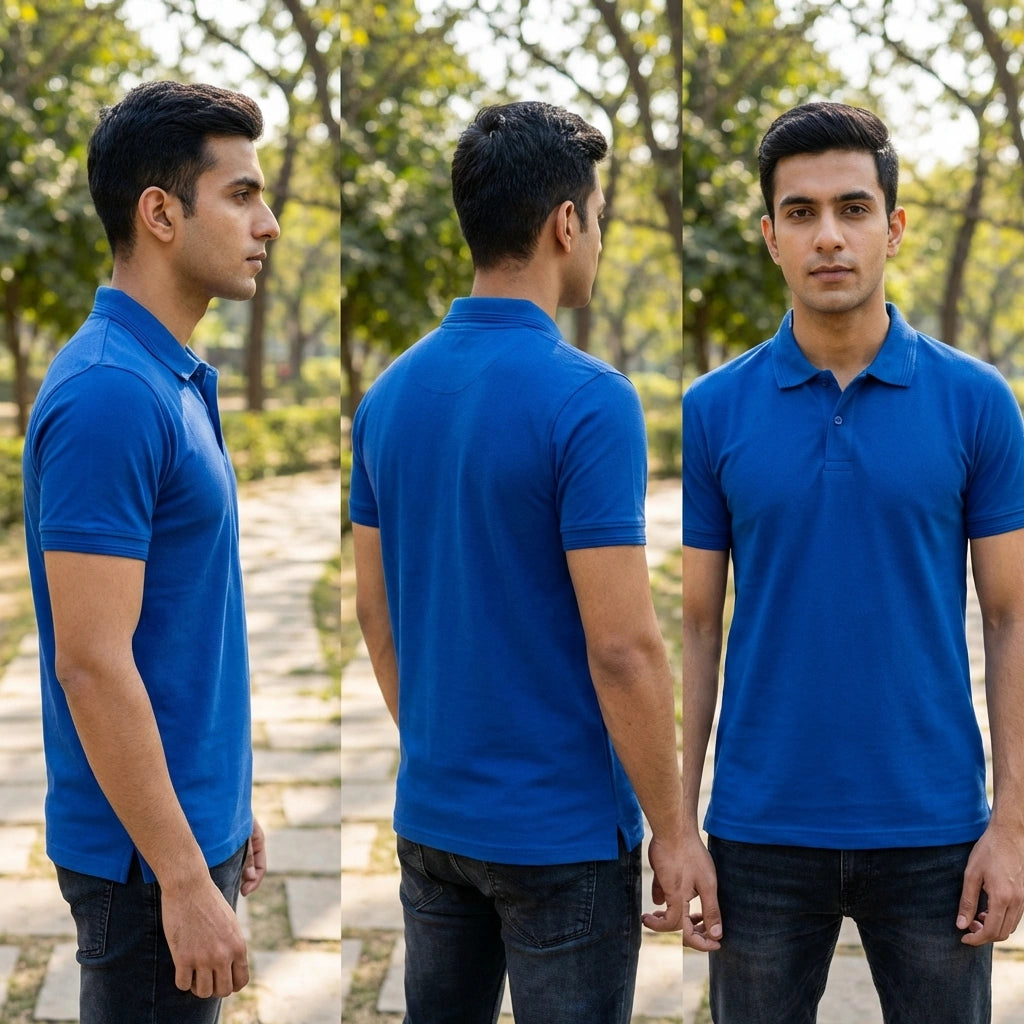 Men’s Royal Blue Polo Tee