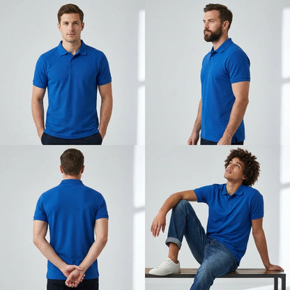 Men’s Royal Blue Polo Tee