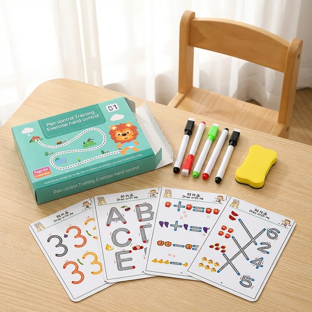 Reusable Pen Control Workbook