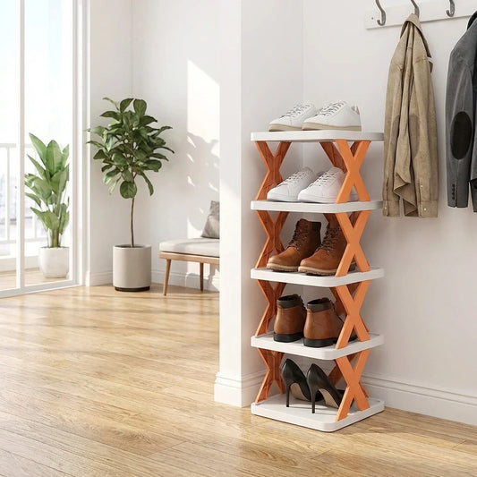 6 Layer Foldable Shoe Rack
