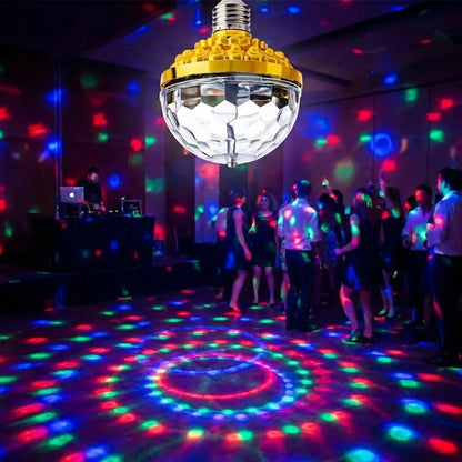Rotating Magic Ball Light with Lamp Holder Set