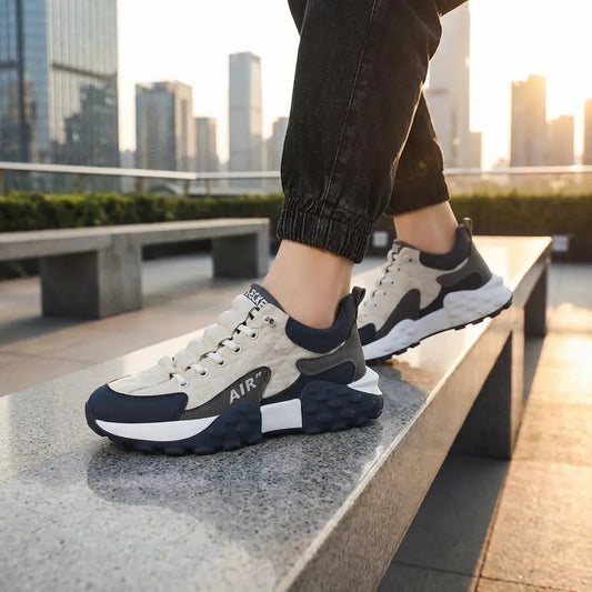 Men's Casual Shoes Thick Base Sneakers