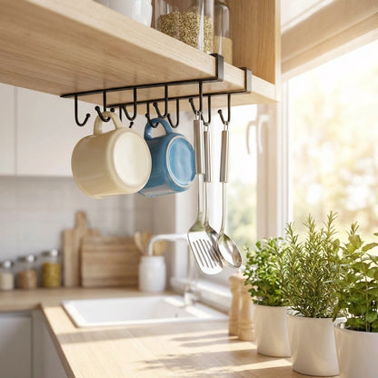 Mug Cups Wine Glasses Storage Hooks Kitchen