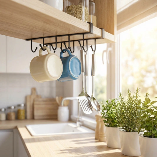 Mug Cups Wine Glasses Storage Hooks Kitchen