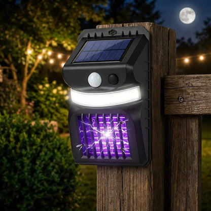 Solar Bug Zapper & Light