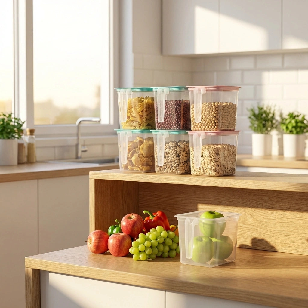 Kitchen Storage Basket – Pack of 4