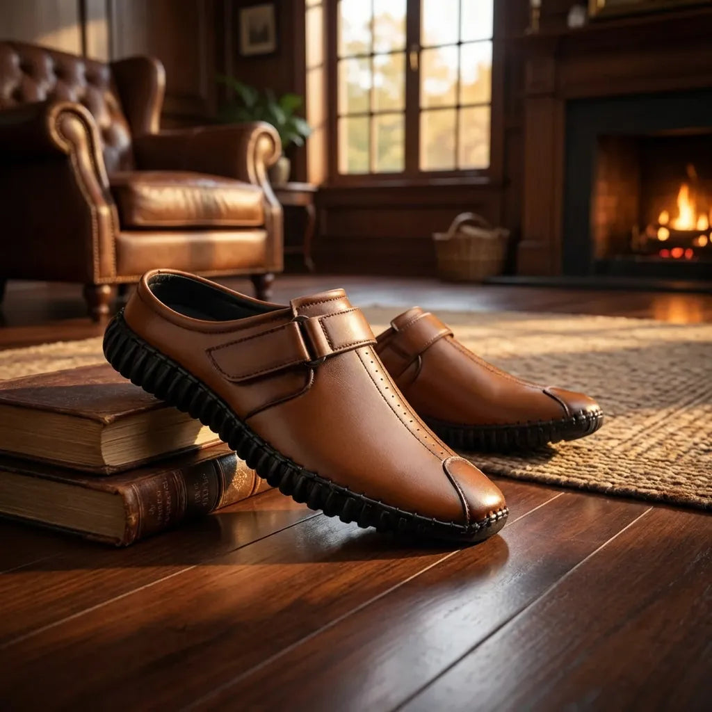Ethic-Comfort Slip-On Loafers