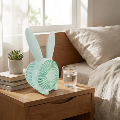 Cute Rabbit USB Desk Fan