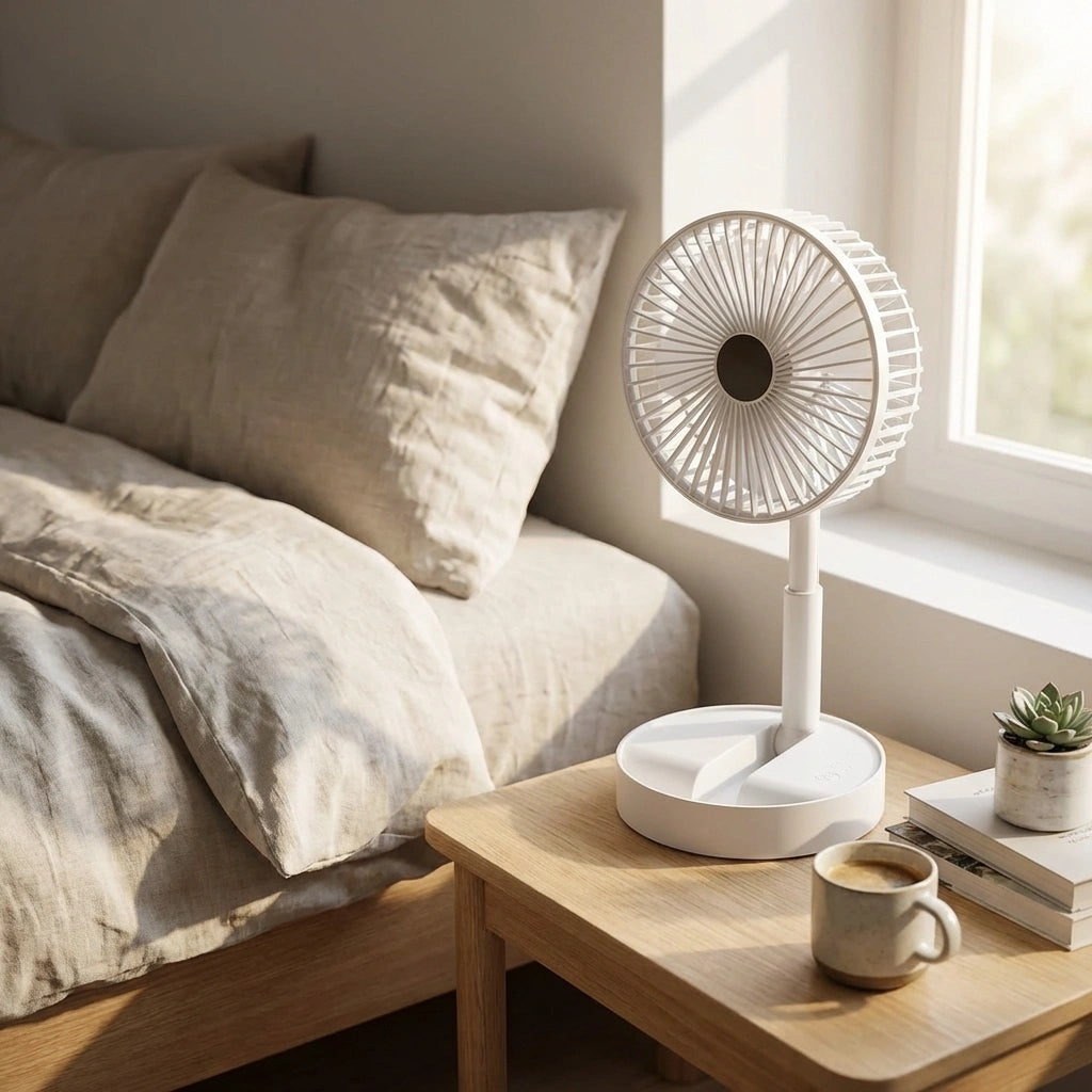 Powerful Rechargeable High Speed Table Desk Fan