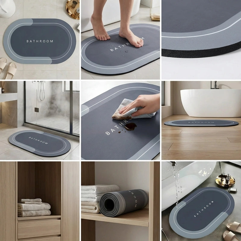 Super Absorbent Bath Floor Mat