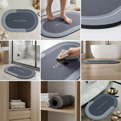 Super Absorbent Bath Floor Mat