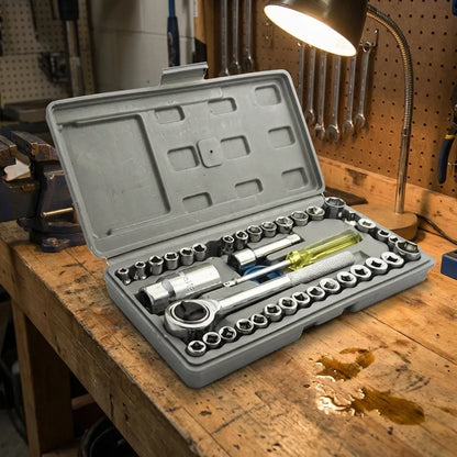 Screwdriver Tool Kit-Multipurpose 40 in 1 Screwdriver Socket Set