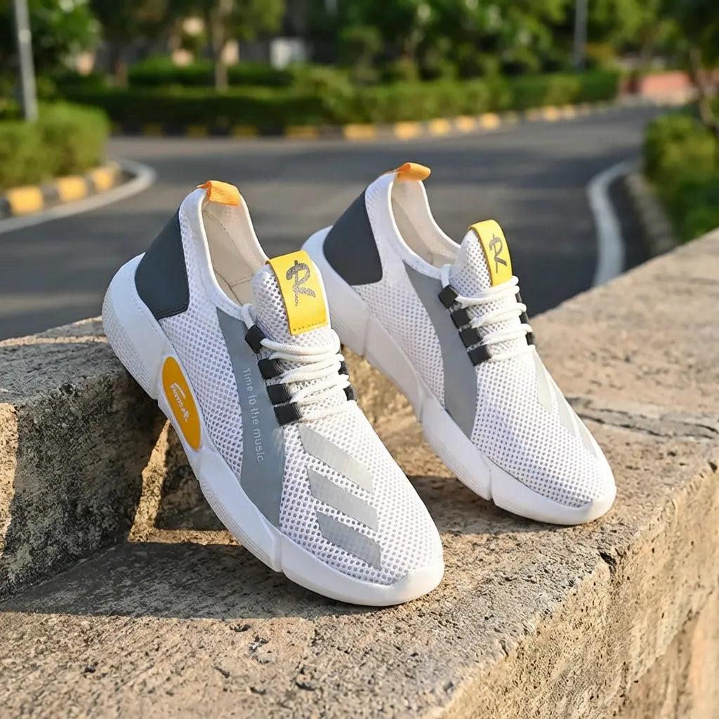 Men’s Lightweight White Sneakers