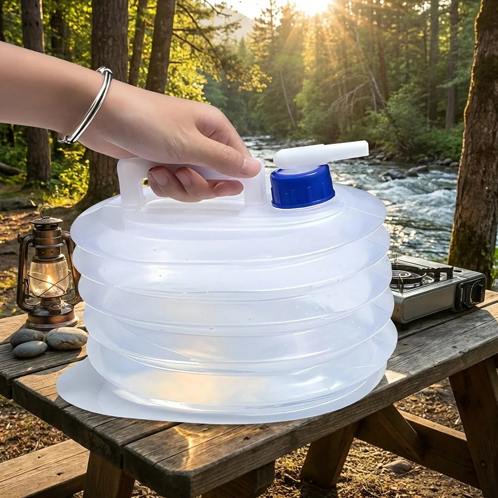 Outdoor Camping Collapsible Portable Water Container
