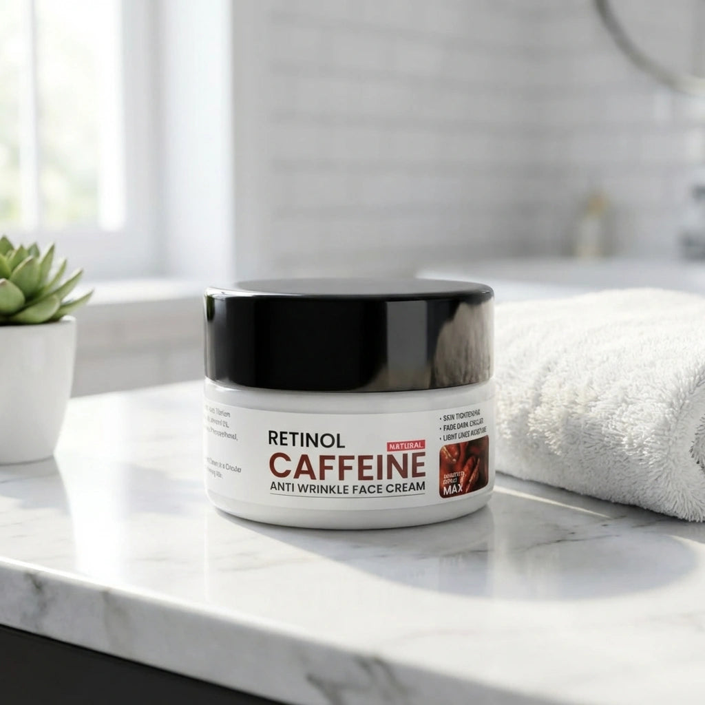 Retinol Caffeine Anti Wrinkle Face Cream (Pack of 2)