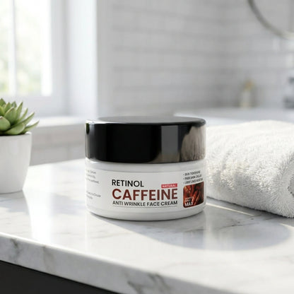 Retinol Caffeine Anti Wrinkle Face Cream (Pack of 2)